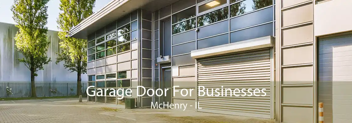 Garage Door For Businesses McHenry - IL