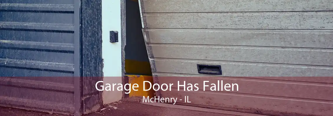 Garage Door Has Fallen McHenry - IL