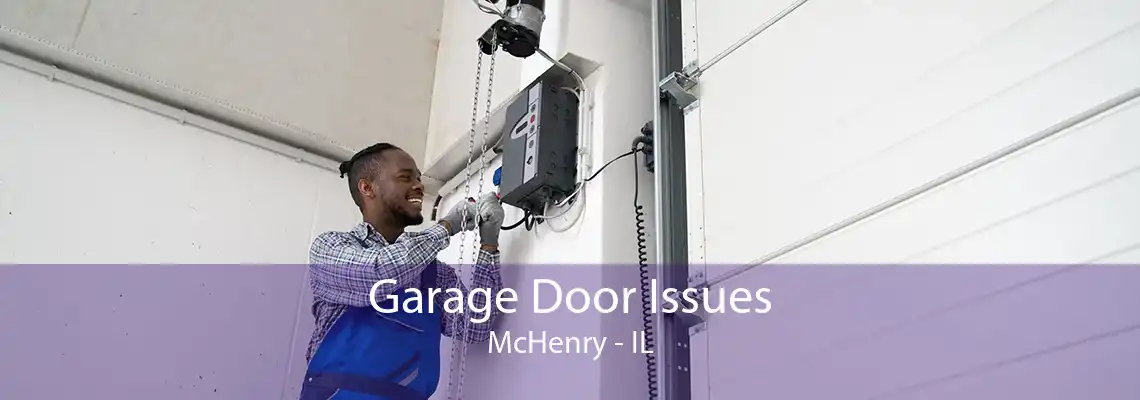 Garage Door Issues McHenry - IL