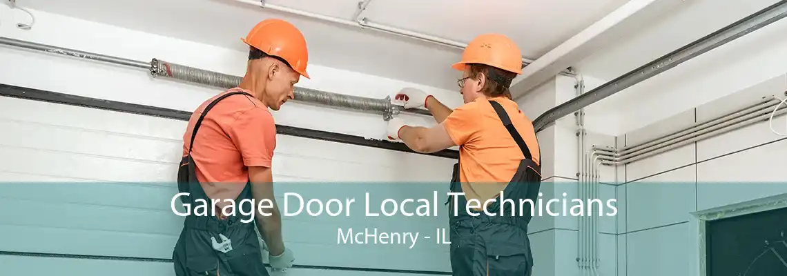 Garage Door Local Technicians McHenry - IL