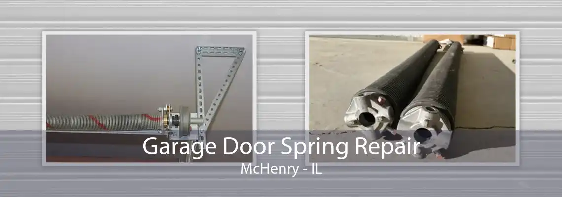 Garage Door Spring Repair McHenry - IL