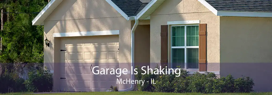 Garage Is Shaking McHenry - IL