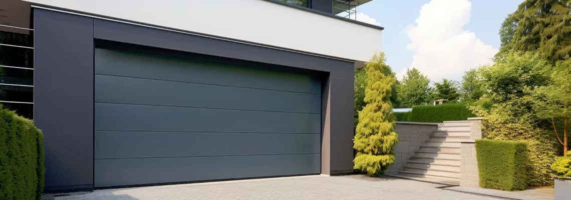 Haas Galvanized Steel Garage Door in McHenry, IL