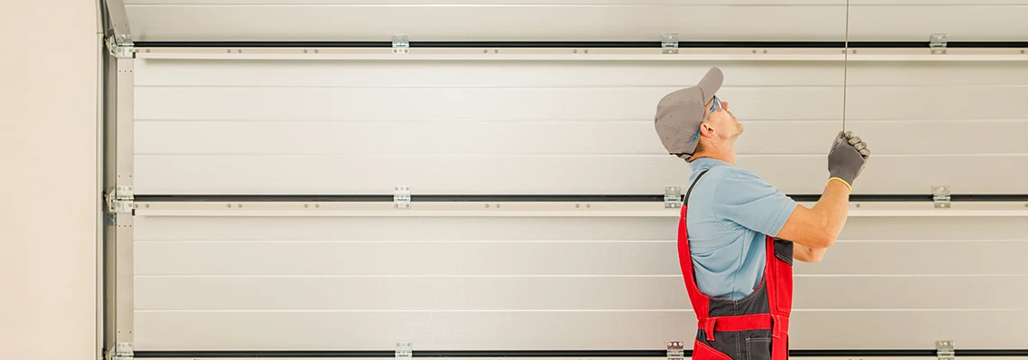 Aluminum Garage Door Installation in McHenry, Illinois