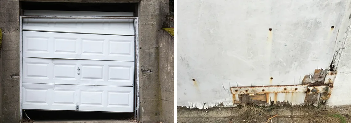 Rotten Commercial Garage Door Repair in McHenry, IL