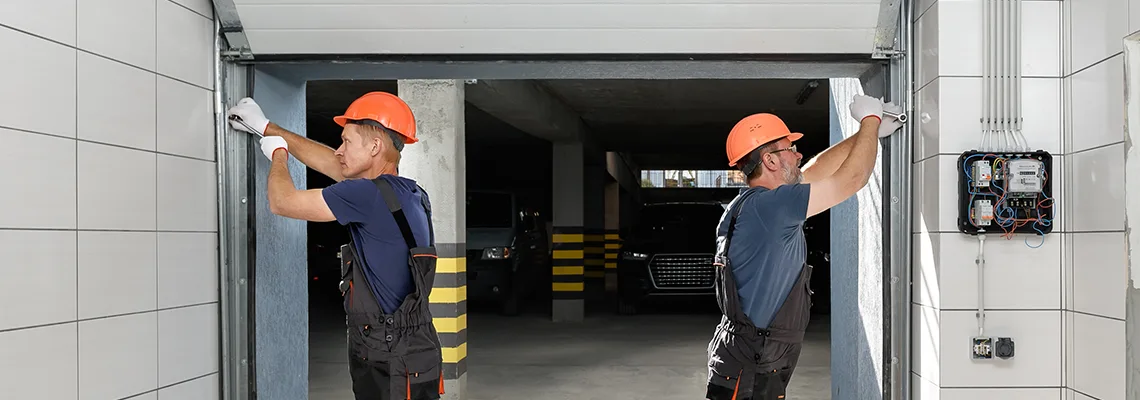 Wooden Garage Door Frame Repair in McHenry, Illinois