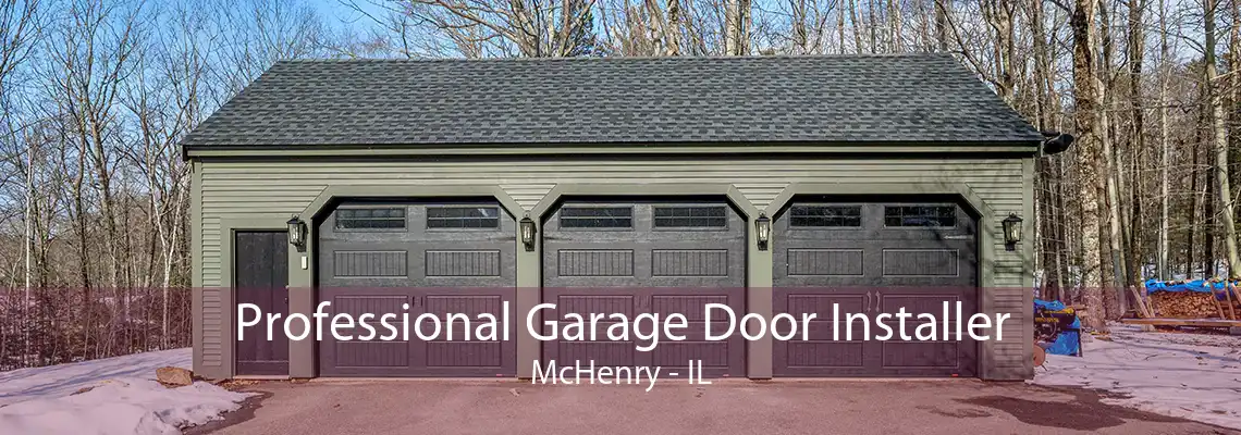 Professional Garage Door Installer McHenry - IL